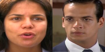 Alexandra e Ivan em Alma Gêmea. (Foto: reprodução)