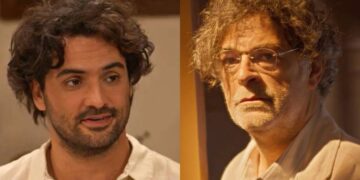Artur e Ariosto em No Rancho Fundo. (Foto: reprodução/Globo)