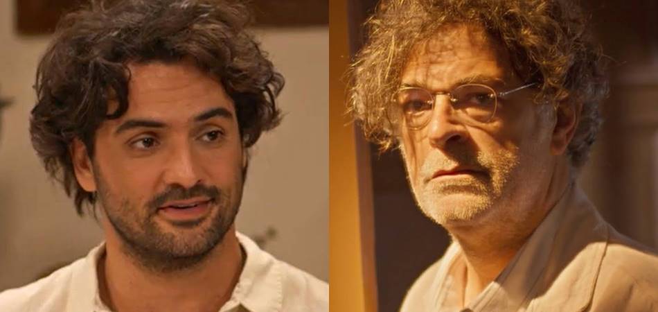 Artur e Ariosto em No Rancho Fundo. (Foto: reprodução/Globo)