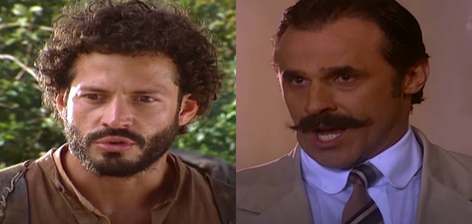 Tobias e Macário em Cabocla. (Foto: reprodução/Globo)