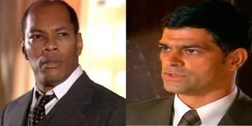 Abílio e Rafael em Alma Gêmea. (Foto: Reprodução)