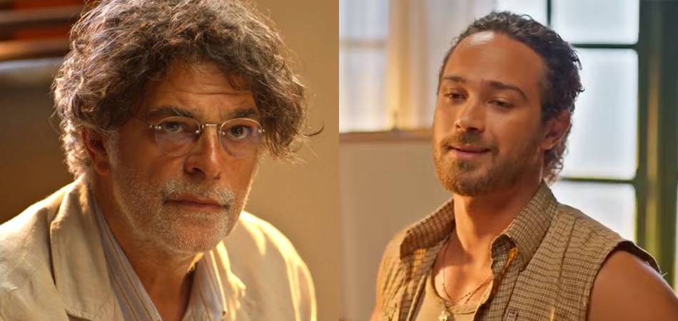 Ariosto e Elias em No Rancho Fundo. (Foto: reprodução/Globo)