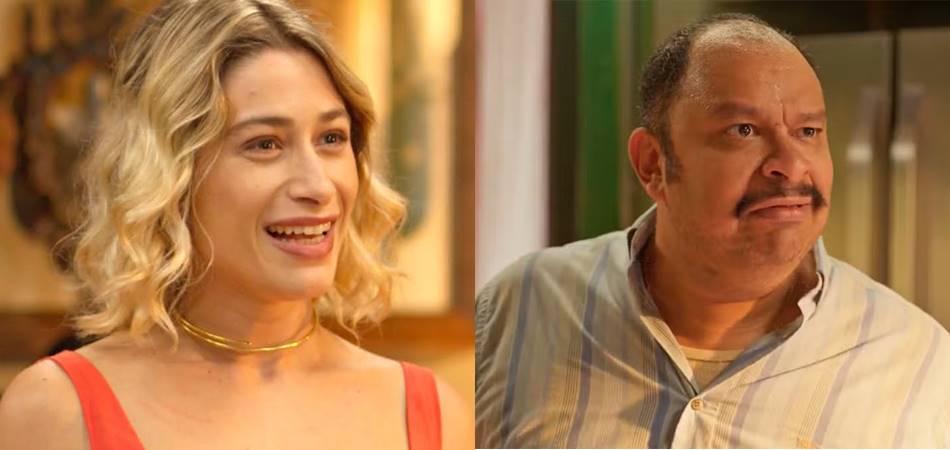 Blandina e Primo Cícero em No Rancho Fundo. (Foto: reprodução/Globo)