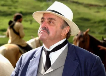 Mauro Mendonça interpretou o coronel Justino em Cabocla (Foto: Divulgação/TV Globo)