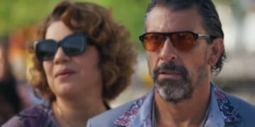 Violeta e Osmar em Volta por Cima. (Foto: reprodução/Globo