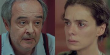 Enver e Bahar em Força de Mulher. (Foto: reprodução/Record)