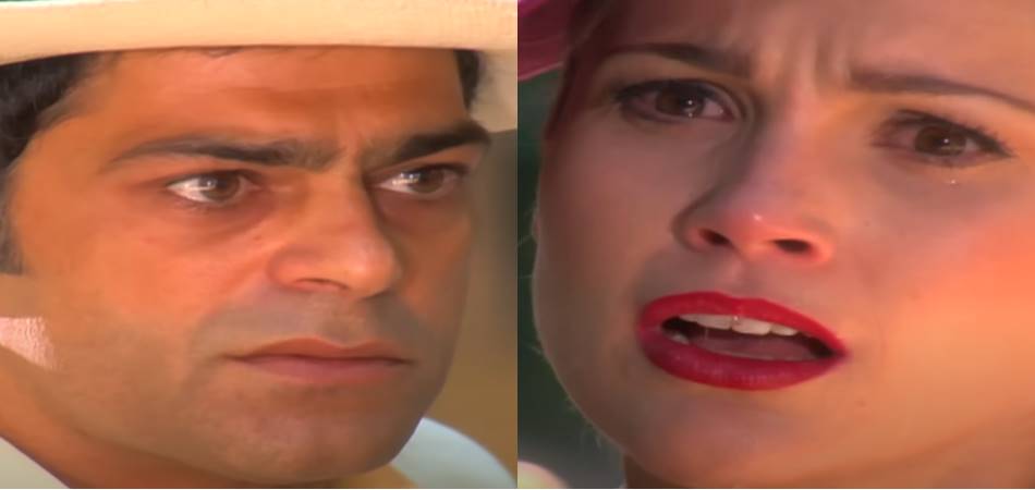 Rafael e Cristina em Alma Gêmea. (Foto: reprodução/Globo)