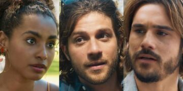 Viola, Mavi e Rudá em Mania de Você. (Foto: reprodução/Globo)