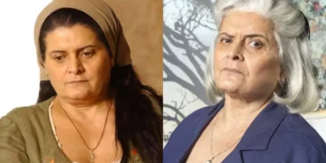 Jussara Freire interpretou a Siá Bina em Cabocla (Foto: Reprodução/Divulgação/TV Globo)