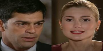 Rafael e Cristina em Alma Gêmea. (Foto: reprodução/Globo)