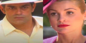 Rafael e Cristina em Alma Gêmea. (Foto: reprodução/Globo)