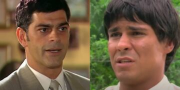 Rafael e José Aristides em Alma Gêmea. (Foto: reprodução/Globo)