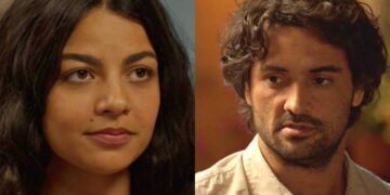 Artur e Quinota em No Rancho Fundo. (Foto: reprodução/Globo)