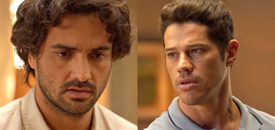 Artur e Marcelo em No Rancho Fundo. (Foto: reprodução/Globo)