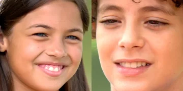Serena e Rafael vão surgir na pele de duas crianças