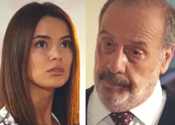 Sirin (à esquerda) e Suat (à direita) em Força de Mulher.