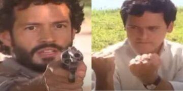 Tobias e Neco em Cabocla. (Foto: reprodução/Globo)