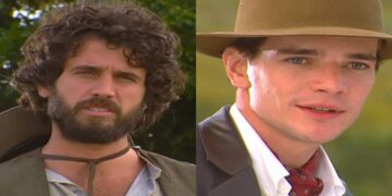 Tomé e Luís em Cabocla. (Foto: reprodução/Globo)