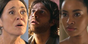 Mércia, Mavi e Viola em Mania de Você. (Foto: reprodução/Globo)