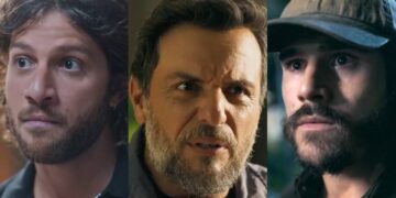 Mavi, Molina e Rudá em Mania de Você. (Foto: reprodução/Globo)