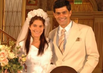 Serena (Priscila Fantin) e Rafael (Eduardo Moscovis) em Alma Gêmea (Foto: Divulgação/TV Globo)