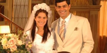 Serena (Priscila Fantin) e Rafael (Eduardo Moscovis) em Alma Gêmea (Foto: Divulgação/TV Globo)