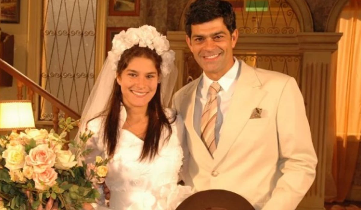 Serena (Priscila Fantin) e Rafael (Eduardo Moscovis) em Alma Gêmea (Foto: Divulgação/TV Globo)