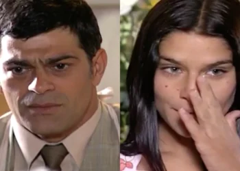 Rafael (Eduardo Moscovis) e Serena (Priscila Fantin) em Alma Gêmea (Foto: Reprodução/TV Globo)