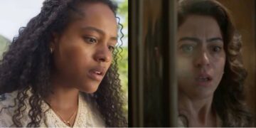 Beatriz e Clarice em Garota do Momento. (Foto: reprodução/Globo)