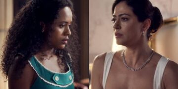 Beatriz e Clarice em Garota do Momento. (Foto: reprodução/Globo)