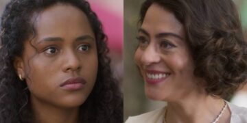 Beatriz e Clarice em Garota do Momento. (Foto: reprodução/Globo)