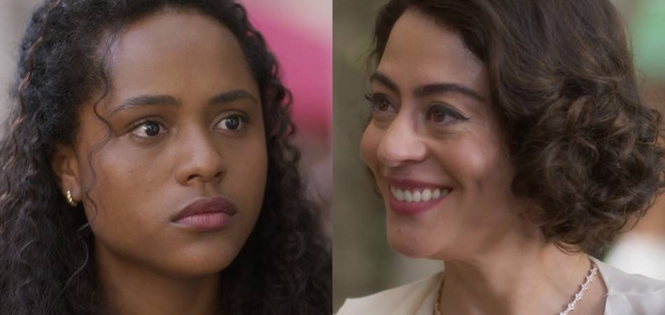 Beatriz e Clarice em Garota do Momento. (Foto: reprodução/Globo)