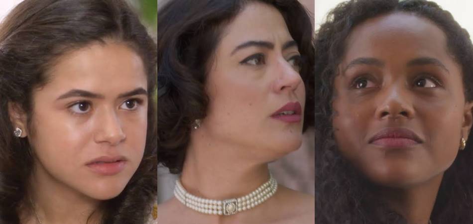 Bia, Clarice e Beatriz em Garota do Momento. (Foto: reprodução/Globo)