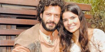 Malvino Salvador (Tobias) e Vanessa Giácomo (Zuca) em Cabocla (Foto: Renato Rocha Miranda/TV Globo)