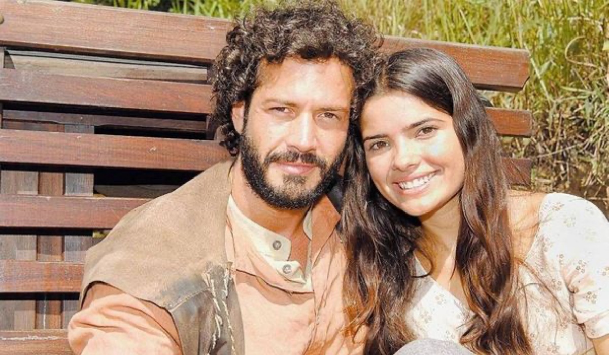 Malvino Salvador (Tobias) e Vanessa Giácomo (Zuca) em Cabocla (Foto: Renato Rocha Miranda/TV Globo)