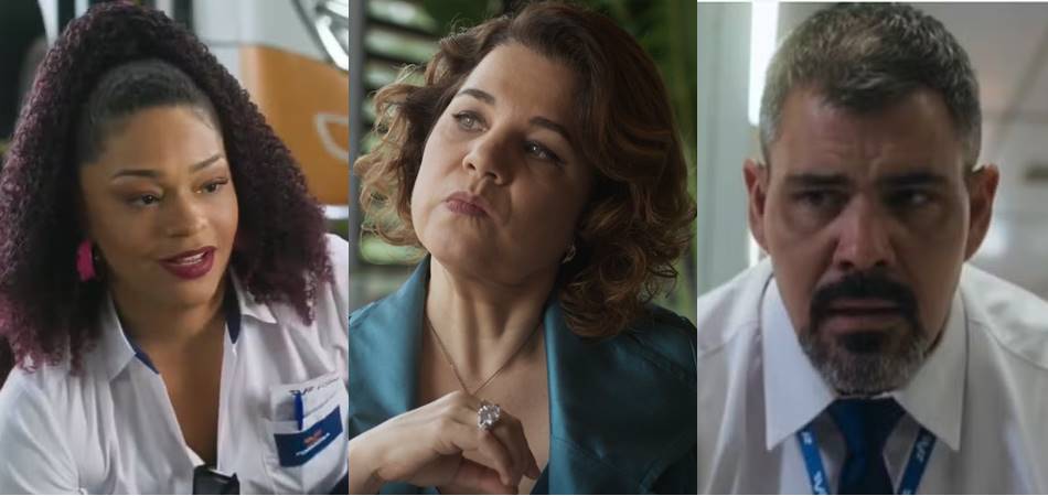 Cida, Violeta e Jayme em Volta por Cima. (Foto: reprodução/Globo)