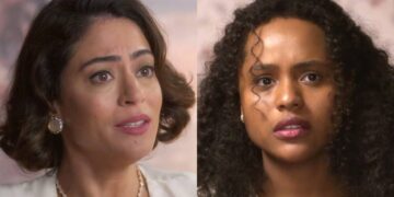 Clarice e Beatriz em Garota do Momento. (Foto: reprodução/Globo)