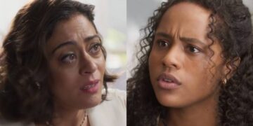 Clarice e Beatriz em Garota do Momento. (Foto: reprodução/Globo)