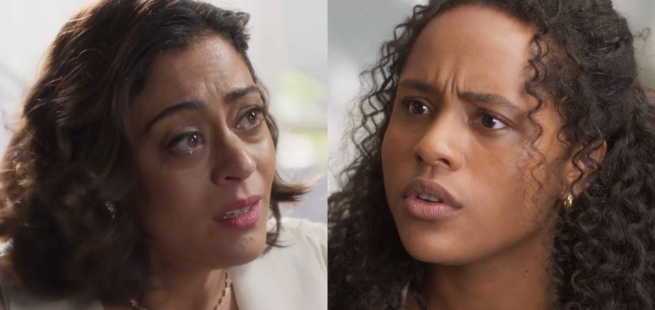 Clarice e Beatriz em Garota do Momento. (Foto: reprodução/Globo)