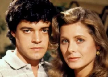 Felipe Camargo e Vera Fischer em Pátria Minha (Foto: Acervo TV Globo)