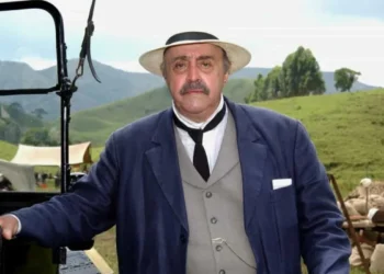 Mauro Mendonça interpretou o coronel Justino em Cabocla (Foto: Divulgação/TV Globo)
