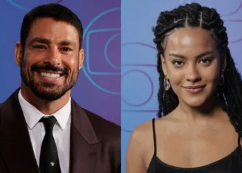 Cauã Reymond e Bella Campos interpretam César e Mária de Fátima no remake de Vale Tudo (Foto: Daniela Toviansky/TV Globo)