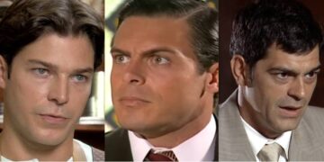 Helio, Raul e Rafael em Alma Gêmea. (Foto: reprodução/Globo)