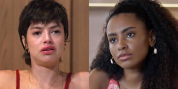 Luma e Viola em Mania de Você. (Foto: reprodução/Globo)