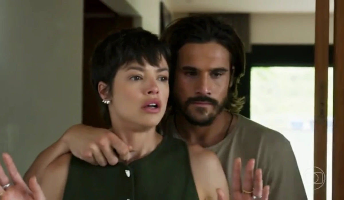 Luma (Agatha Moreira) e Rudá (Nicolas Prattes) (Foto: Reprodução/TV Globo)