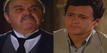 Neco pede que Justino se case com Pepa em regime de separação de bens para ela não roubá-lo e ofende o fazendeiro: “um grande idiota”