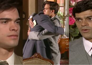 Felipe e Rafael em Alma Gêmea. (Foto: reprodução/Globo)