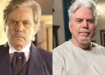Reginaldo Faria como Joaquim em Cabocla e em Espelho da Vida (Foto: Divulgação/TV Globo/Montagem)