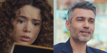 Sirin e Sarp em Força de Mulher. (Foto: reprodução/Globo)