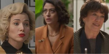 Zélia, Clarice e Maristela em Garota do Momento. (Foto: reprodução/Globo)